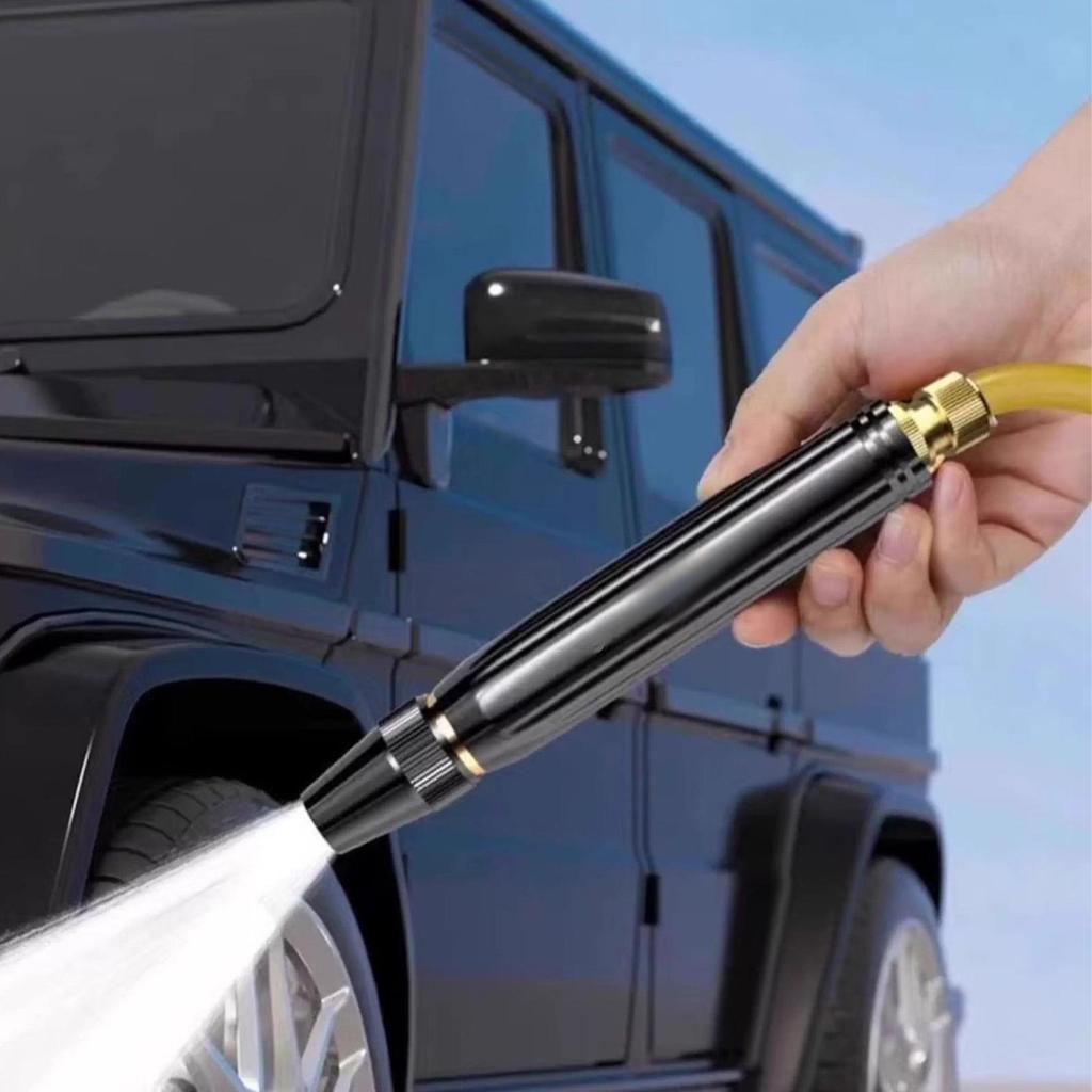 Jet Nozzle Power Washer for Garden Hose Garden Hose Nozzle High Pressure Cleaning Spray Evenly Hose Nozzle for Car Washing