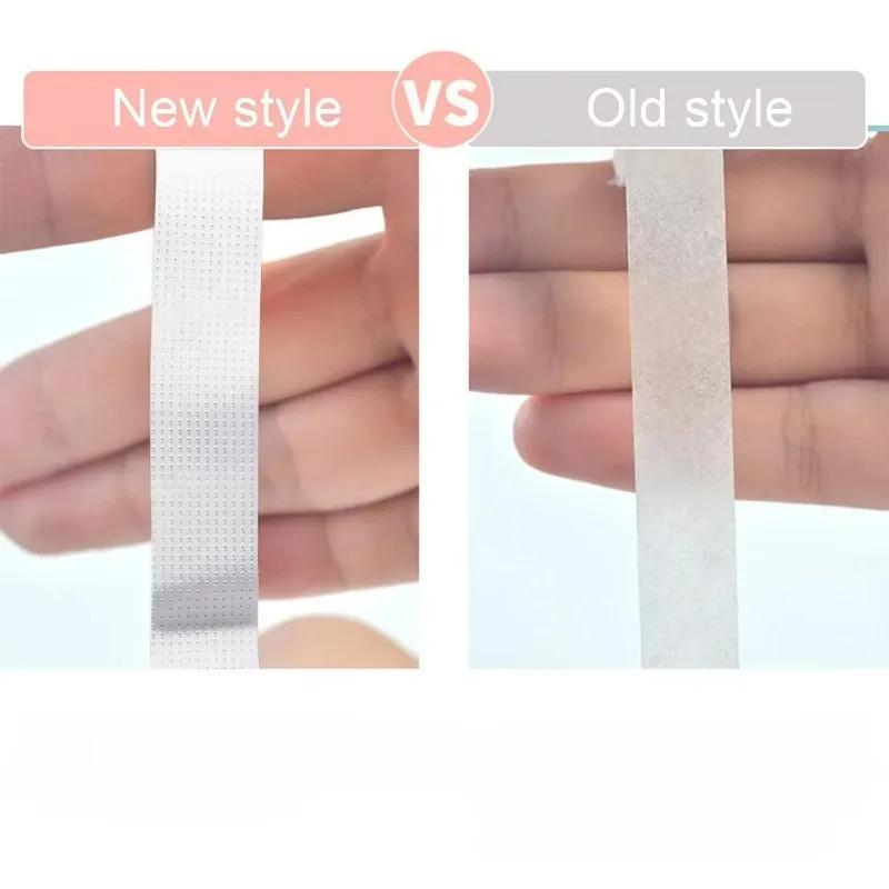 6 Rolls Japanese Insulating Tape for Eyelash Extension Lint Free Under Eye Pads Breathable Non-woven Tape Paper Eyelash Patch