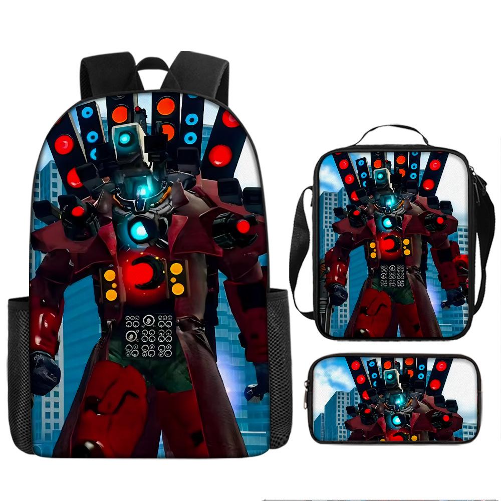 Audio Man School Bag Large Capacity Backpack Primary School Students 3rd To 6th Grade Junior High School Girls Backpack