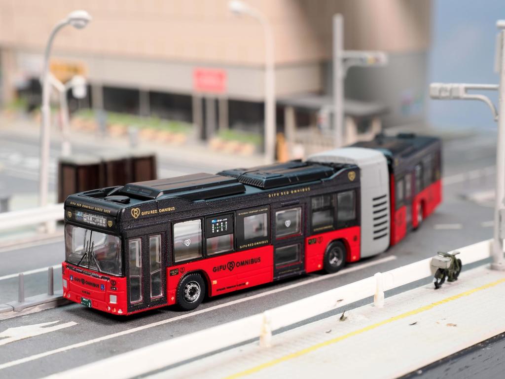 TOMYTEC The Bus Collection Bus Colle Gifu Bus GIFU RED OMNIBUS Diorama Supplies 337690