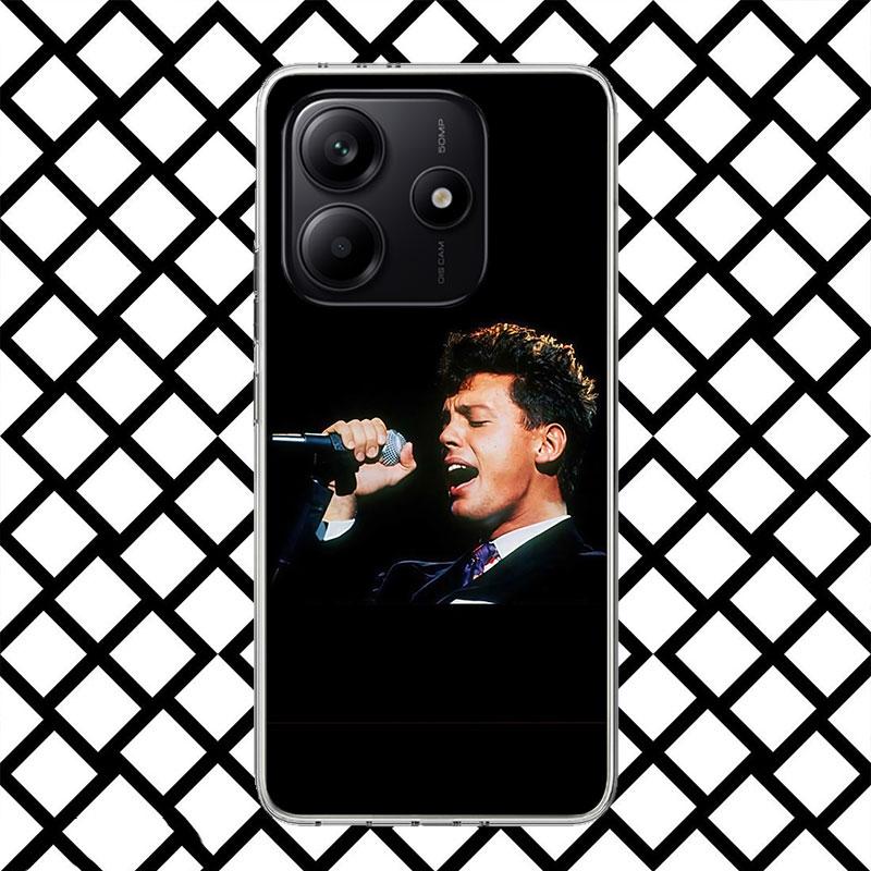 L-Luis M-Miguel Singer Phone Case for Xiaomi Redmi Note 15 14 14S 13 12 12S 11 Pro Plus 11E 11T 11S 10S 5G Soft Cover Fundas Red