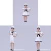 Childrens Navy Uniform Dance Costume With Polyester Fabric For Stage Performance
