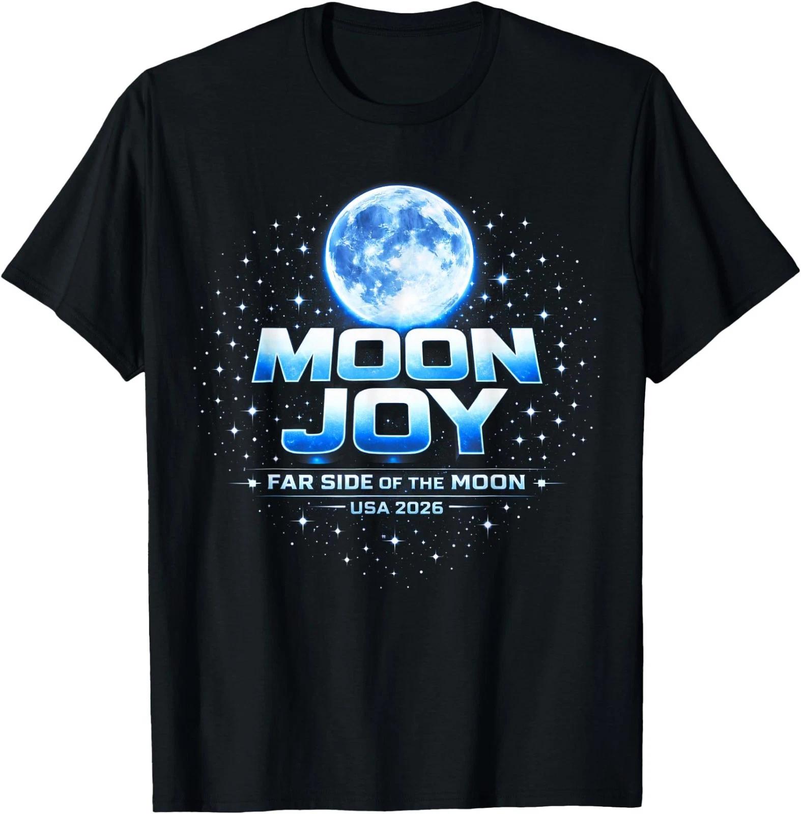 Far Side of The Moon Joy Space Exploration USA Moon 2026 T-Shirt S