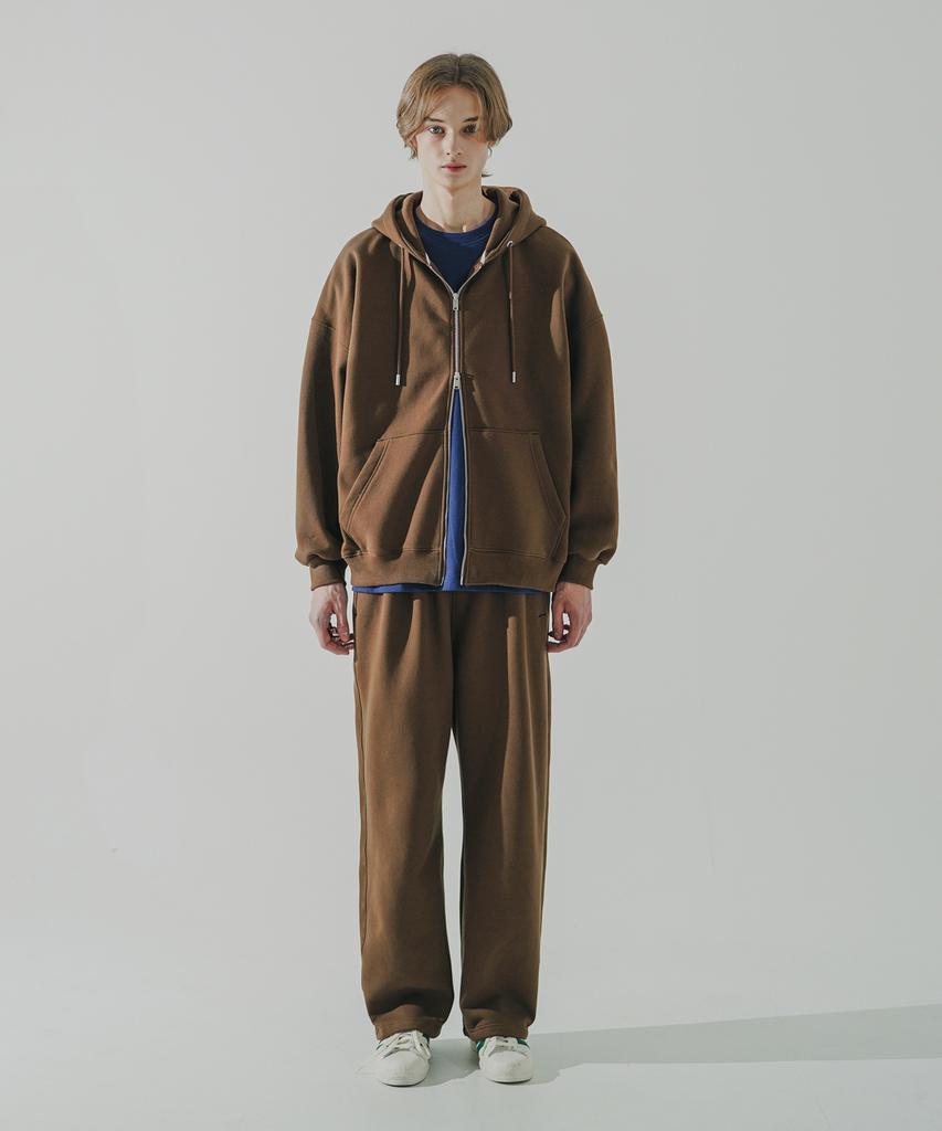 Wv Project Kani Hoodie Zip-Up Brown Mjhd7627