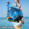 Custom Name Adventure Mateo Little Bus Beach Towel - Soft, Ultra-Absorbent Microfiber, Lightweight, Perfect for Beach, Parties, Travel, Camping