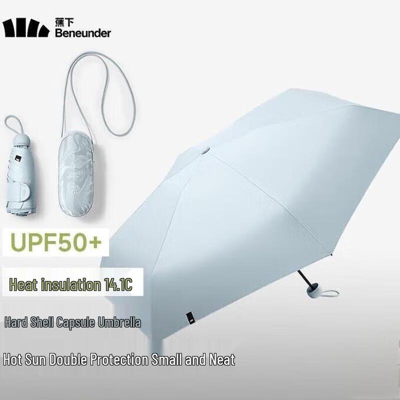 Beneath Portable UV Protection Capsule Umbrella
