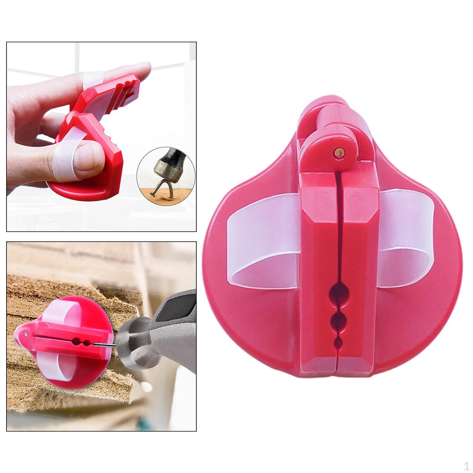 

Держатель гвоздей для забивания молотком, домашний инструмент, вспомогательные плоскогубцы, портативный защитник пальцев, DIY-проект