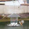 AD23-Garden Gazebo Hanging Wild Bird Feeder Outdoor Container Pet Bird Feeding House Type Bird Feeder