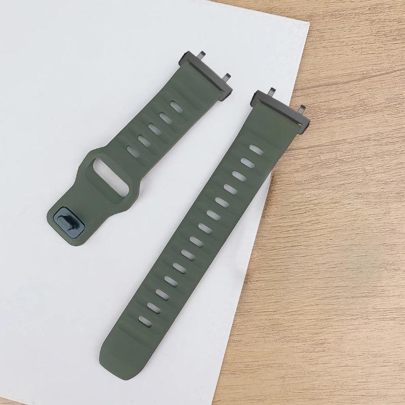 Silicone Strap For Huami Amazfit T-Rex 3/2 Bracelet Loop Wristband For Amazfit T-Rex/pro Correa Belt Replaceable Sport Band