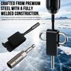 Ice Anchor Power Drill Adapter with Sleeve Ice Auger Adapter Shaft for Setting Up Ice Fishing Shelter Tent Tent Peg Drilling