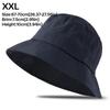 Uomo Taglia Grande XXL 70cm Cappelli a Secchiello Taglia Plus XL 67cm Cappelli da Sole Donna Testa Grande Impermeabile Cappello da Pescatore Estivo Protezione Solare Panama