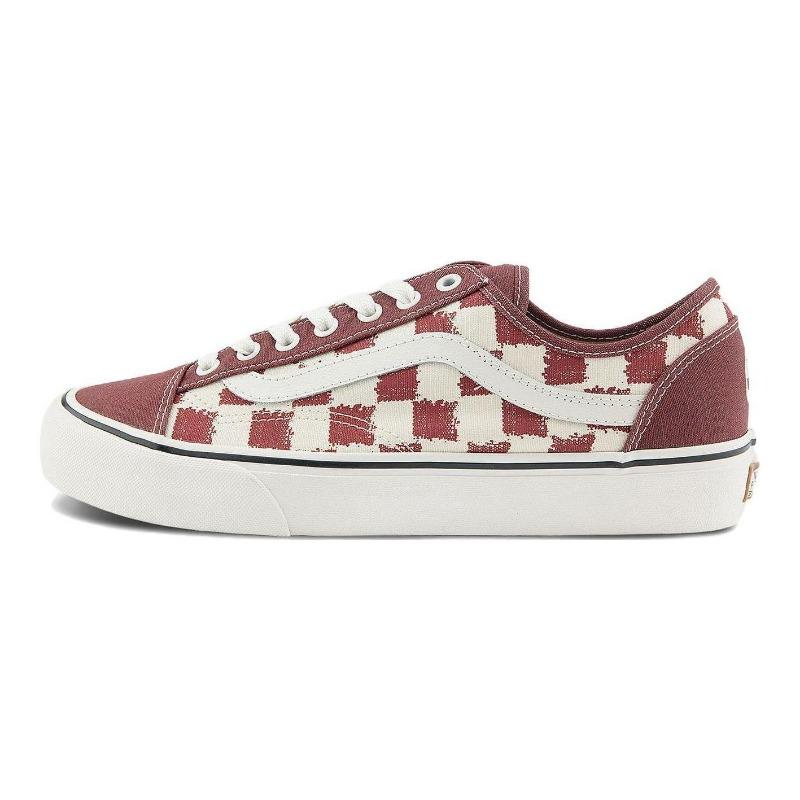 Vans Style 36 unisex anti-slip low-top skate shoes red VN0007R2ZHG 35