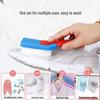 Soft Bristle Long Handle Shoe Brush - Gentle Cleaning & Polishing Tool