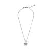 Mezmic Lion Double Teeth Pendant Necklace_925 Sterling Silver
