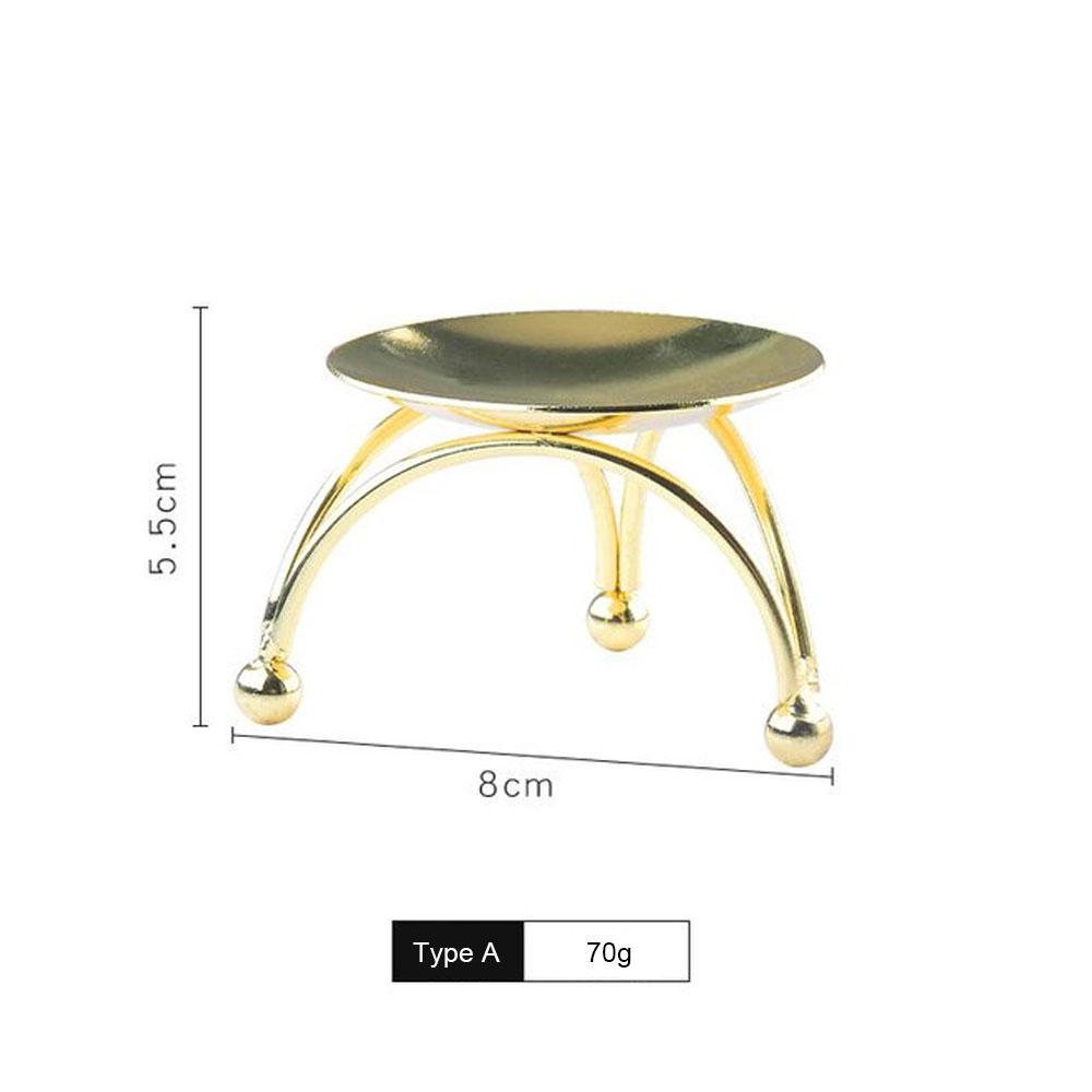 Electroplating Golden Candle Holders Wedding Decoration Accessories Candlesticks For Candelabro Centerpiece Vintage Living Room