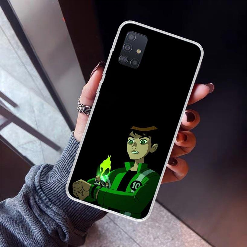

Cartoon Ben 10 Phone Case For Samsung Galaxy A12 A52S A42 A32 A22 A51 A50 Note 20 Ultra 10 S10 Plus A71 A70 A31 A30 A10S Galaxy Samsung A22 5G