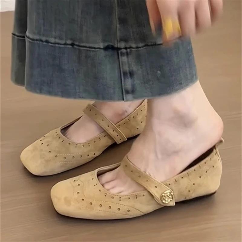 Fashion Women's Flats Loafers Shoes Shallow Casual Sport Shoes Cozy Dress Woman Sandals 2025 Walking New Fashion Zapatillas De Mujer
