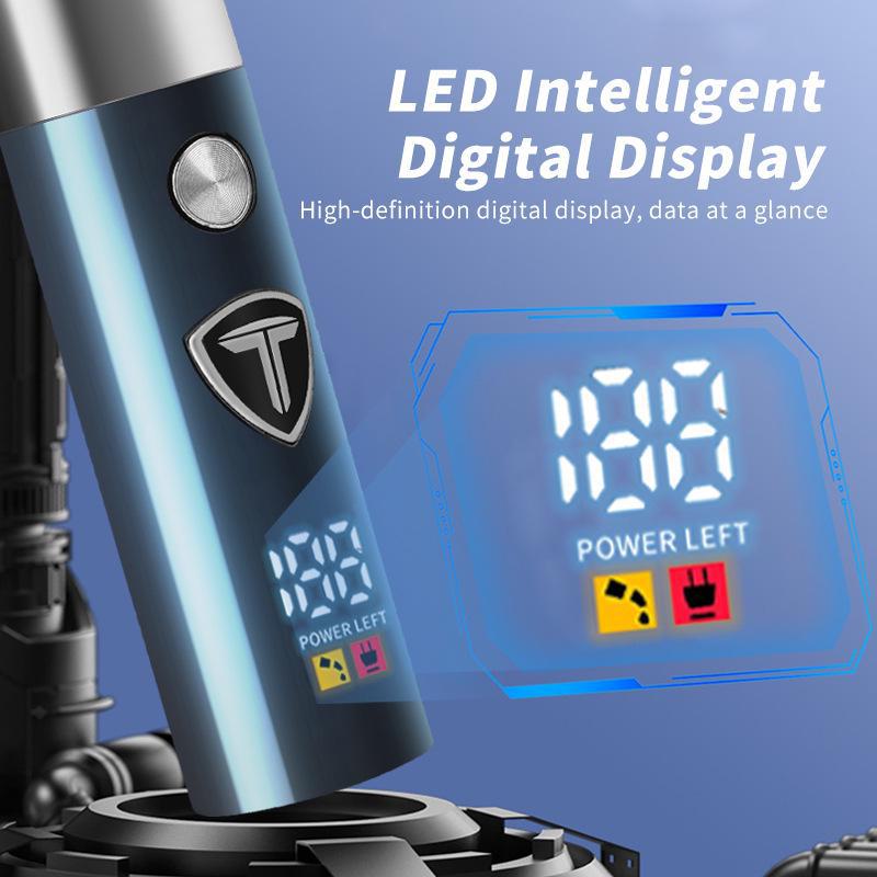 Dual Function Professional Electric Hair and Nose Trimmer - Retro Design for Precision Styling