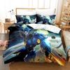 Alien Marauder Bedding Set Single Twin Full Queen King Size Bed Set Aldult Kid Bedroom Duvetcover Sets Anime Bed Sheet Set