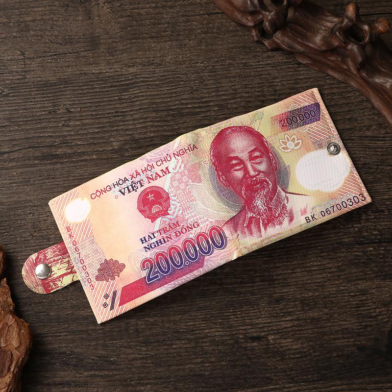 Portofel creativ din pânză pentru monede și suport pentru carduri pentru bărbați și femei