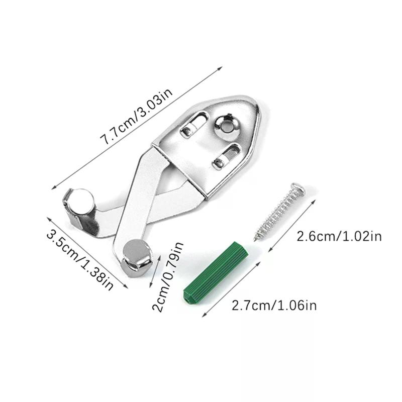 1Pcs Metal Single Sword Wall Mounts Vertical Wall Sword Display Hook Universal Sword Holder Multifunctional Skateboard Storage
