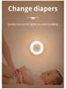 Touch-Sensing LED Night Light: Energy-Saving Bedside Lamp for Bedroom and Baby Feeding