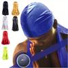 Męska Jedwabna Durag Opaska Bandana Jedwabny Du Rag Doo Rag Długi Ogon Nakrycie Głowy na Falę