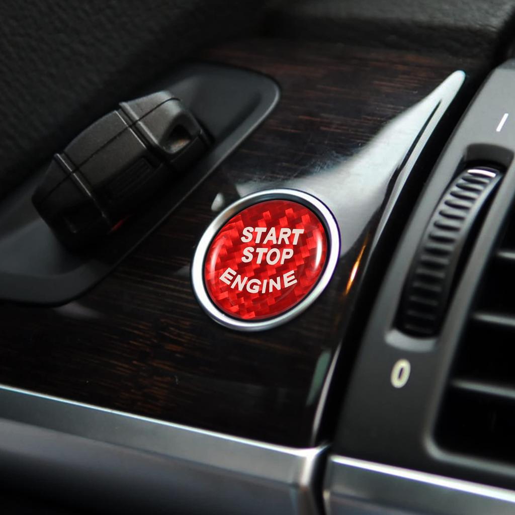 TOMALL Car Engine Start Button Cover Compatible with BMW X5