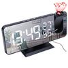 Dual Alarm Projection LED Mirror Clock with Large Display