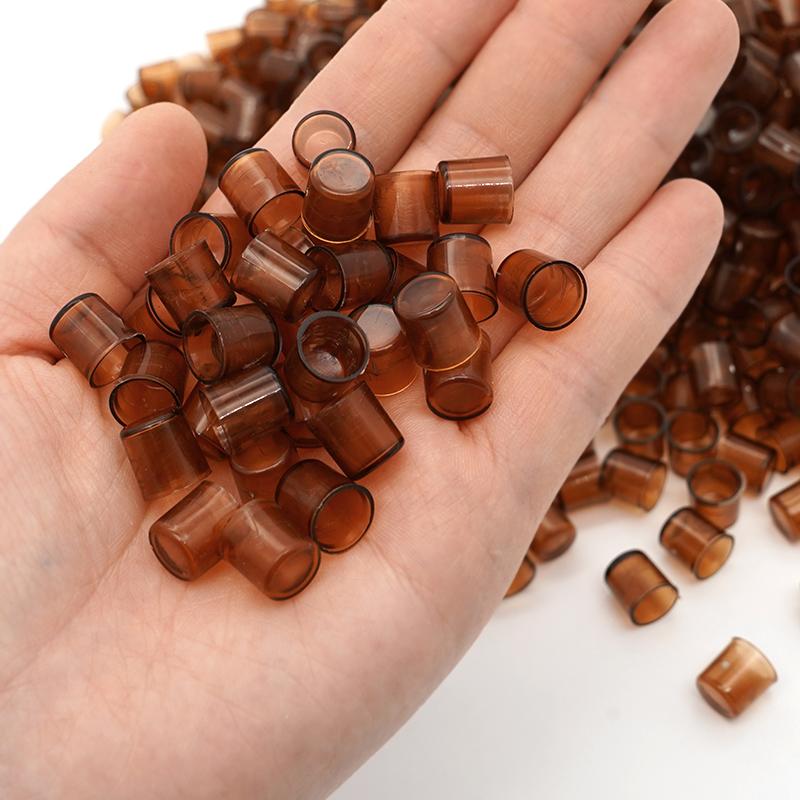 

120Pcs Queen Bee Rearing Cell Cups Plastic Brown Color Cells Cages Room Cups Cell Cage Cup Bees Tools Beekeepers Equipment коричневий