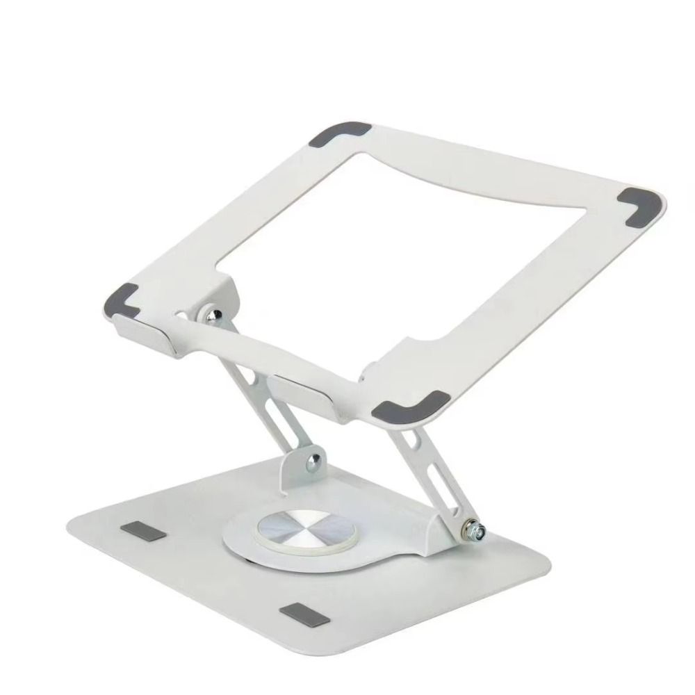 Adjustable Tablet Holder 360 Rotating Base Computer Riser Multi-Functional Laptop Bracket for Desk