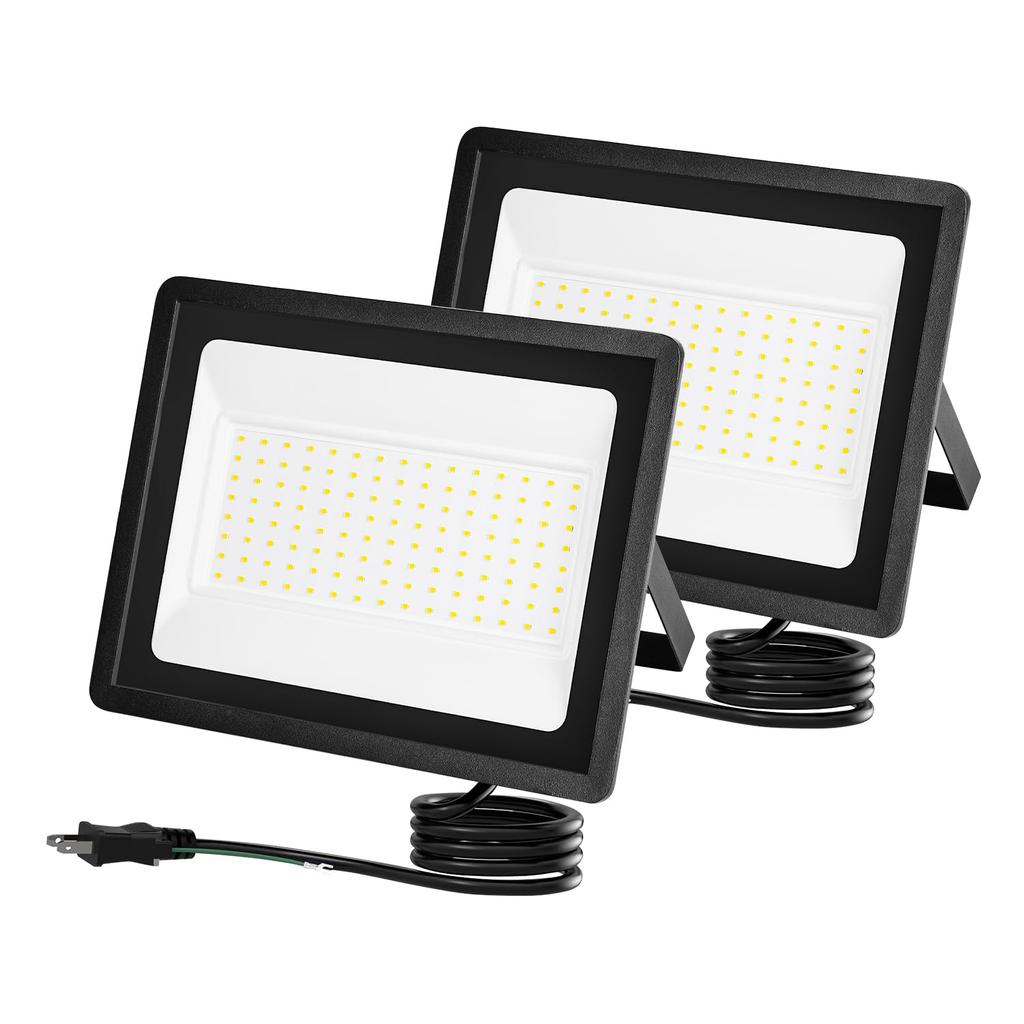 Kitazawa Shoji LED Floodlight Floodlight 100W Work Light LED 11000LM IP66 Waterproof Outdoor Light 100V Compatible High Brightness Energy Saving Wide