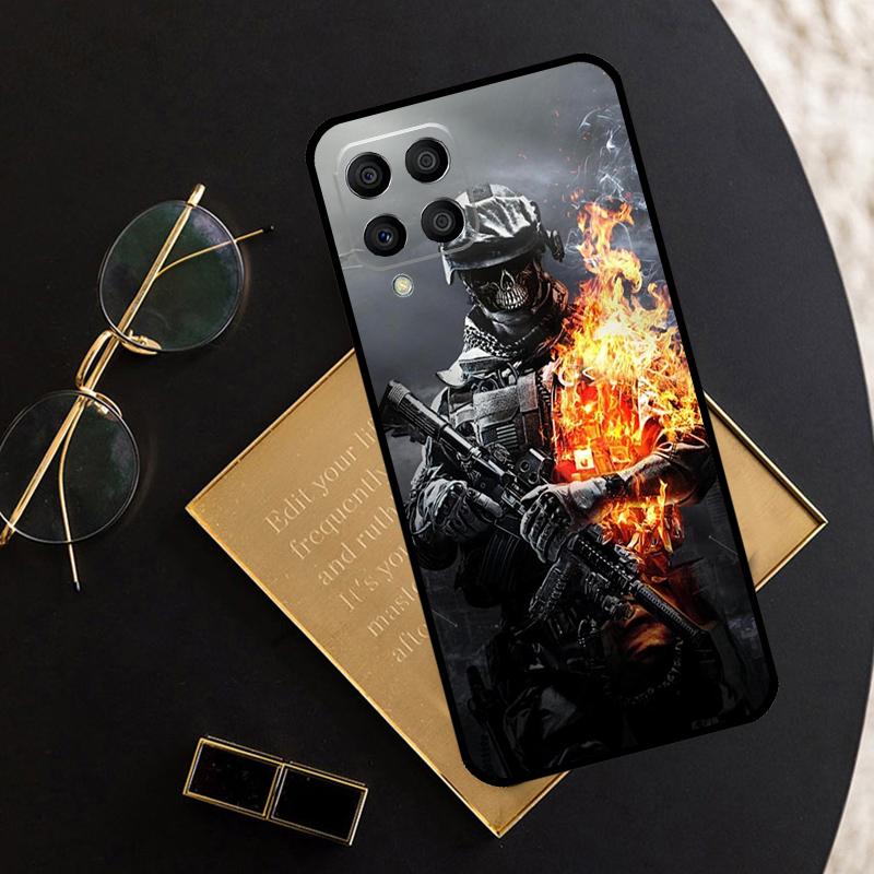 Hot Army soldier For Samsung Galaxy M06 M16 M12 M13 M14 M15 M35 M55 M34 M54 M33 M53 M21 M31 M11 M32 M52 Case