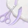 4Pcs/set Stainless Steel Eyebrow Trimmer Scissors With Comb, Beauty Tools, Unisex, Eyebrow Scissors Makeup Tool