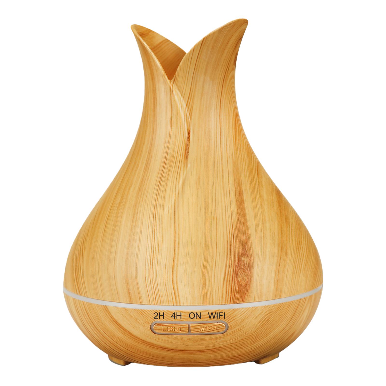 

Smart WiFi Cool Mist Humidifier App Control Air Humidifier 400ml with 7-Color LED Lights for Home Office Bedroom US