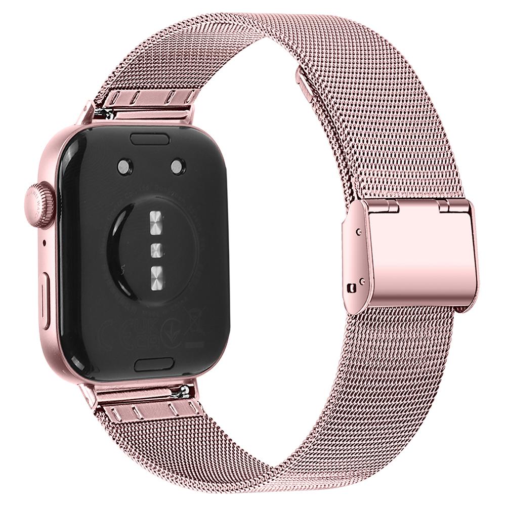 For Huawei Watch Fit 3 Milanese Mesh Band 316L Stainless Steel Watch Strap