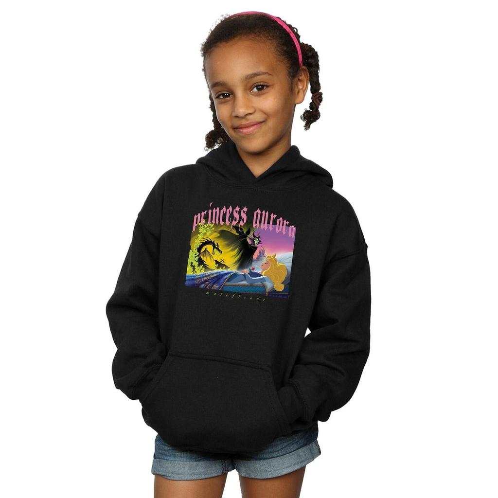Disney Girls Sleeping Beauty And Maleficent Hoodie