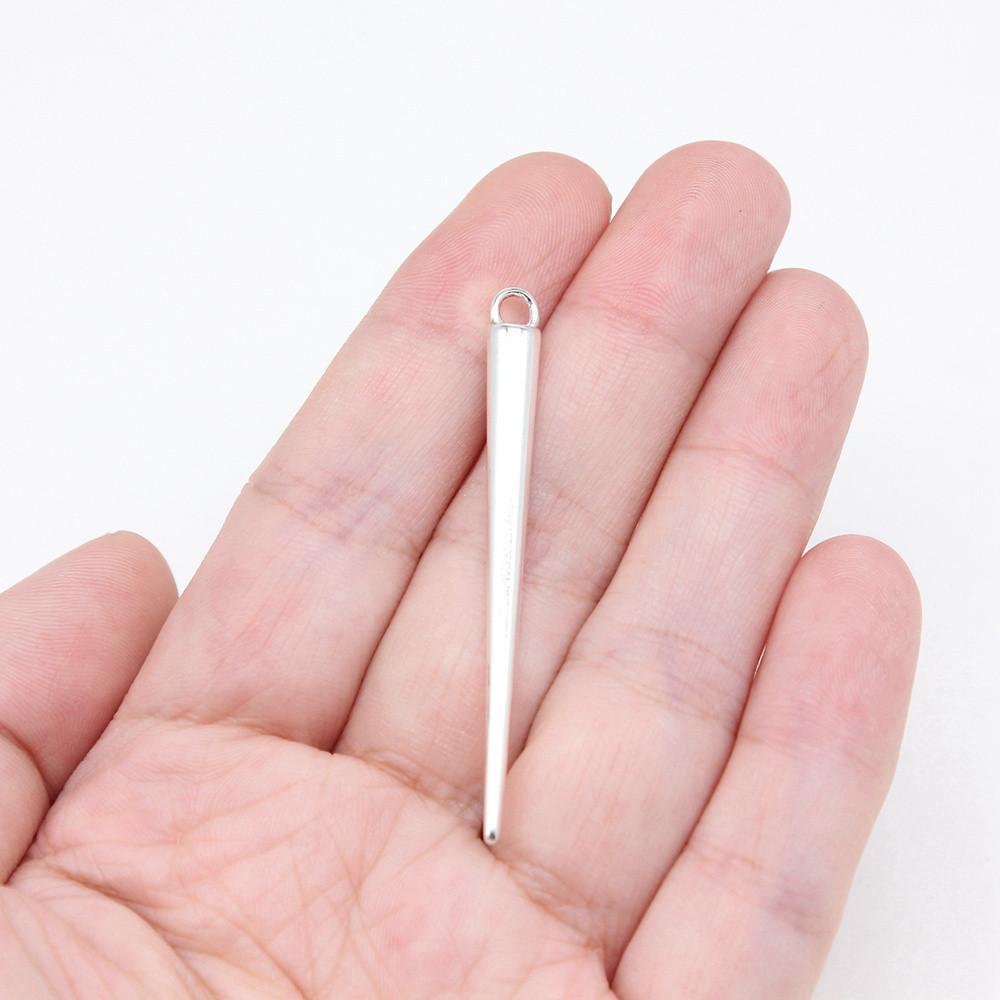 Mărgele cu capăt sertizat și pandantiv conic, accesorii, piese, bijuterii masculine, ornamente estetice masive