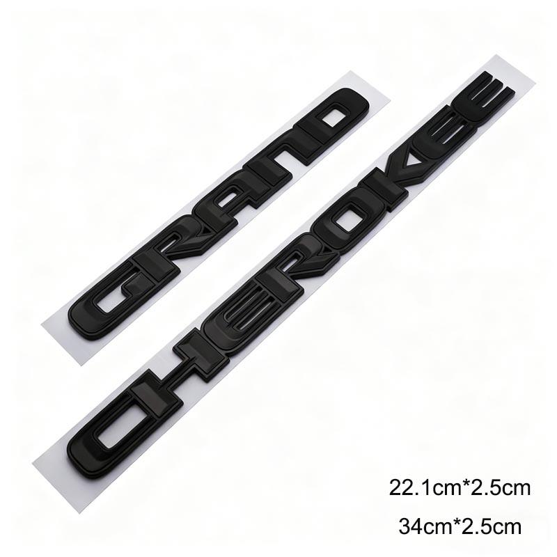 

3D ABS Door Decoration Sticker For GRAND CHEROKEE Modification Accessories
