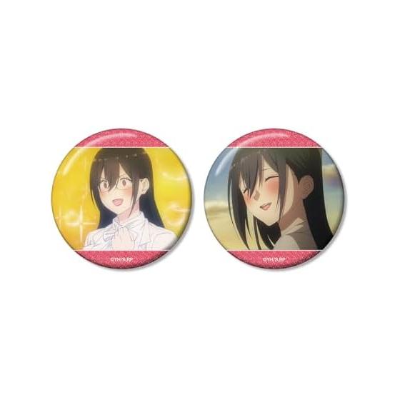 TV Anime 2.5D Seduction Mayuri Hane Scene Photo Glitter Can Badge Set of 2