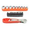 Comfortable Grip Adjustable Ratchet Quick-release Drill Ratchet Screwdriver