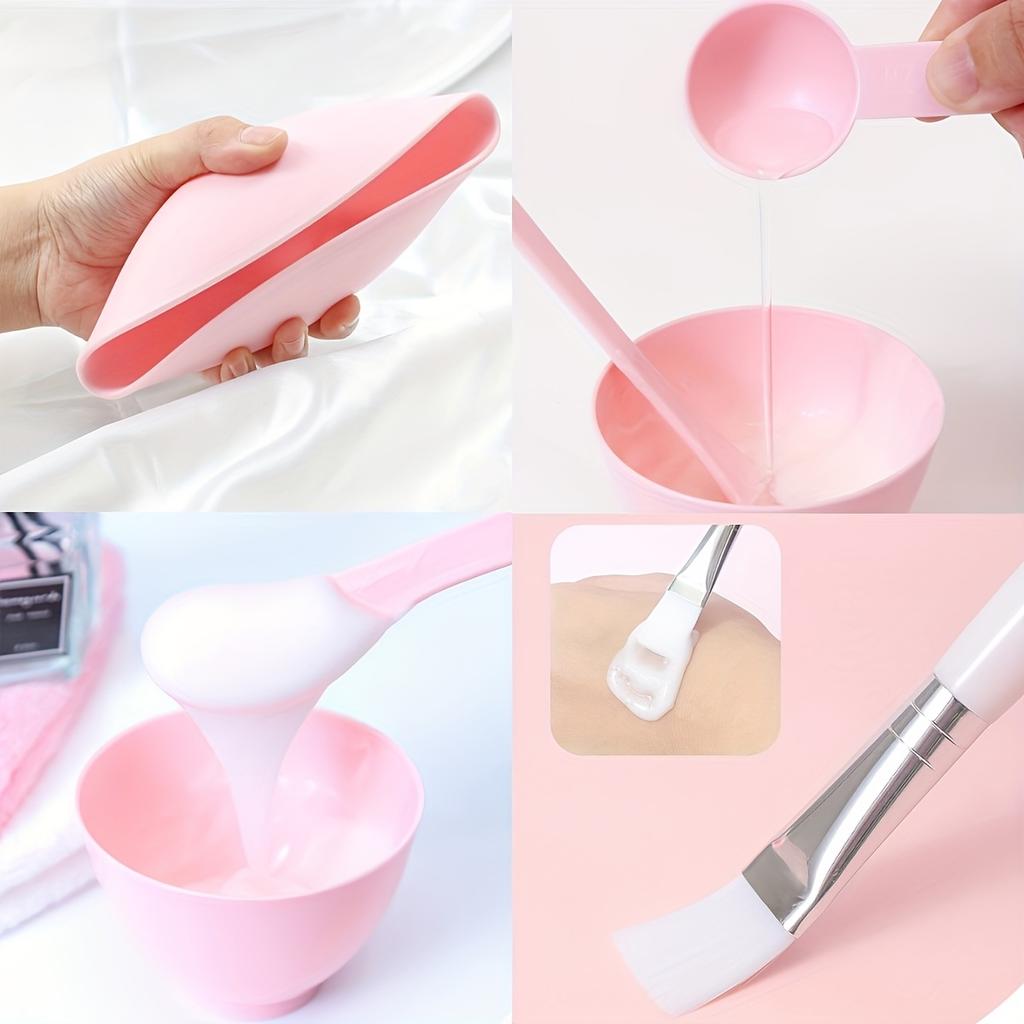 Zestaw do makijażu Zestaw toaletowy Zestaw toaletowy o dużej pojemności Ręczny masażer do twarzy Flanela do pielęgnacji skóry Kokarda Opaska na głowę Zawiera kompletny zestaw do robienia maseczek