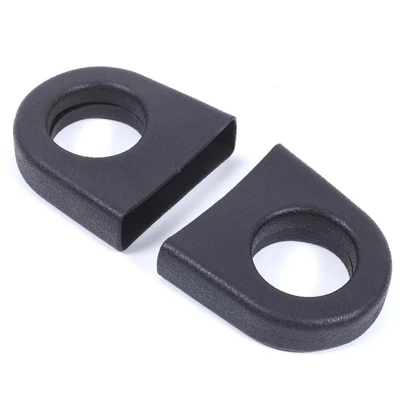 

For Land Rover Defender 90 110 130 20-25 Rubber Car Rear Trailer Tow Hook Ring Protective Cover Car Accessories чёрный