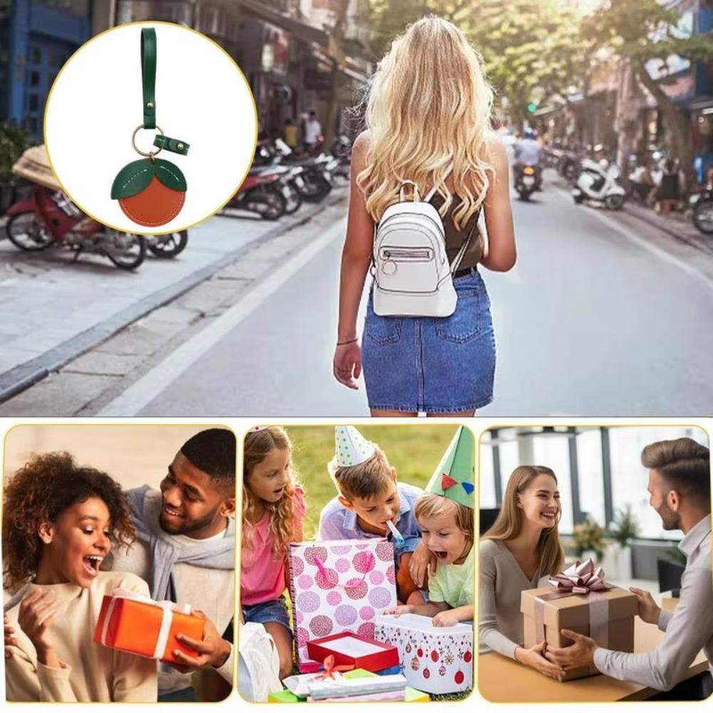 Cute Access Card Case Fruit Shape Door Lock Access Tags Creative Bag Pendant  Women