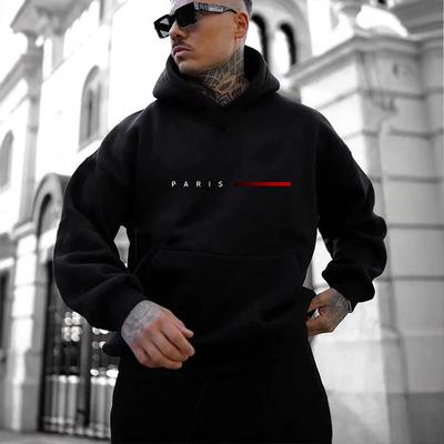 New Paris Fashion Men's Hoodie Autumn/Winter Daily Casual Sports Hoodie 2025 Women's Y2K Outdoor Comfortable Fashion Hoodie