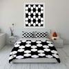 Geometric Design Three-Piece Set Multiple Sizes Kid'S And Adults' Bedroom Exquisite 3Pc Bedding Set, Gift
