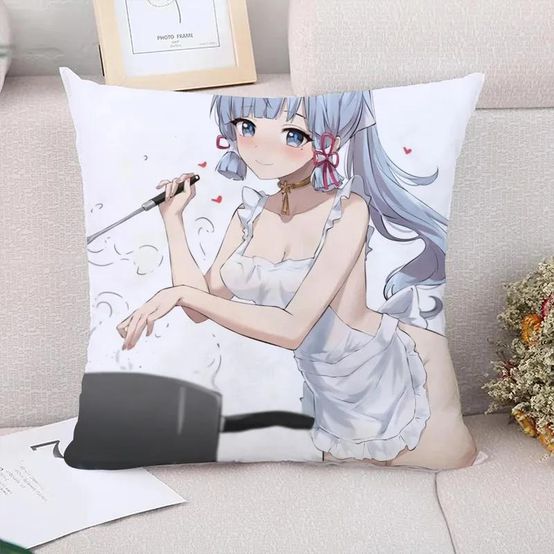 Genshin Impact Decorative Cushions for Sofa Cushion Covers Luxury Pillow Cover  Car Decoration Fall Decor Pilow Cases