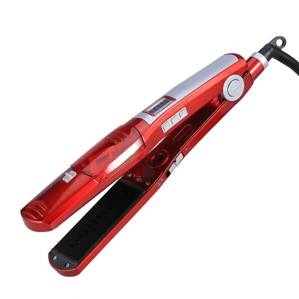 Kemei LED Temperature Display Hair Straightener Hair Straightening Flat Iron Styling Tool