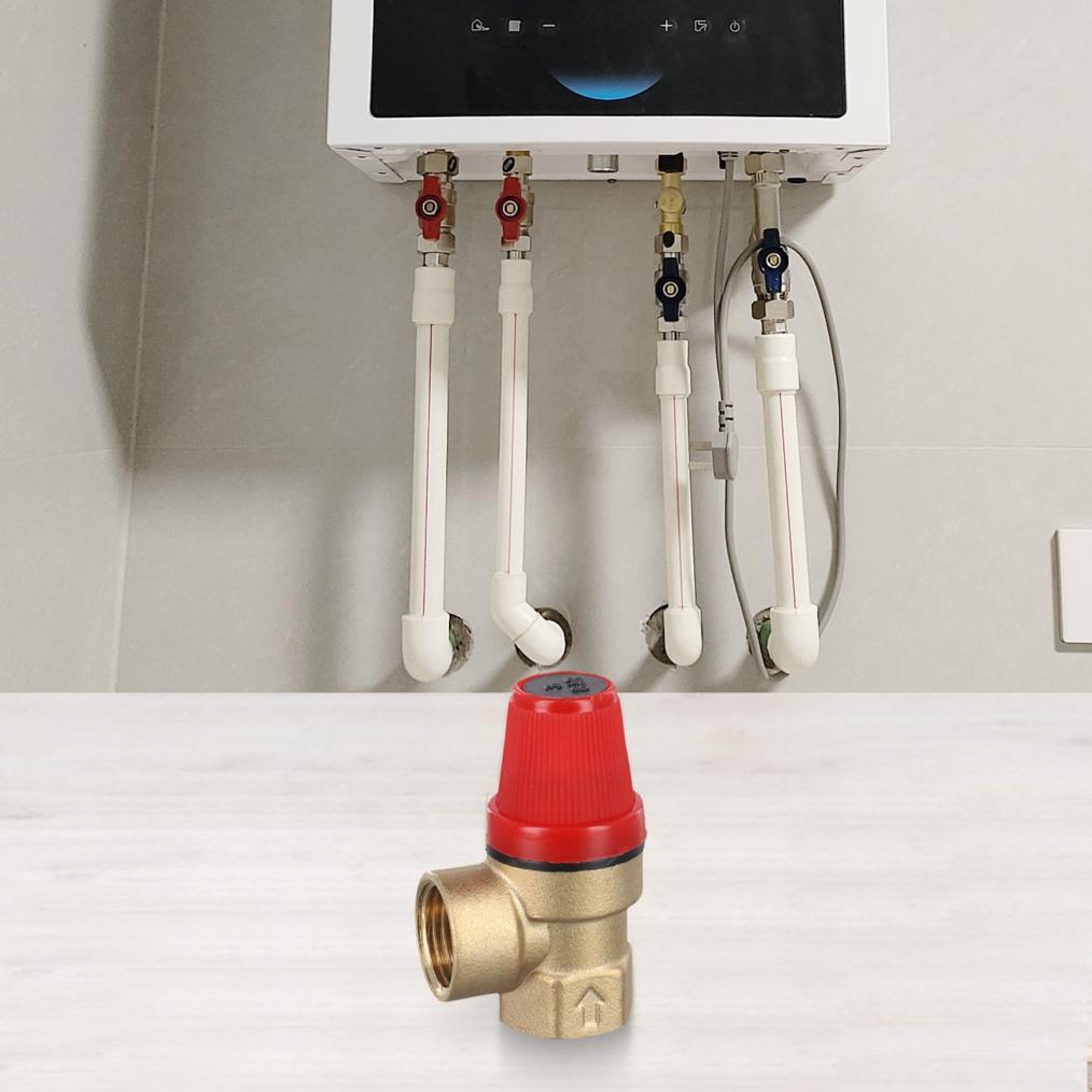 Diaphragm Brass Safety Valve 1/2 Inch Easy Installation for Pressure Control
