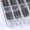 270pcs/set Strainless Steel Spring Bars Dia 1.8mm 1.5mm Length 8mm-25mm Watchband Strap Belt Watch Repair Tools 360pcs/set Pin